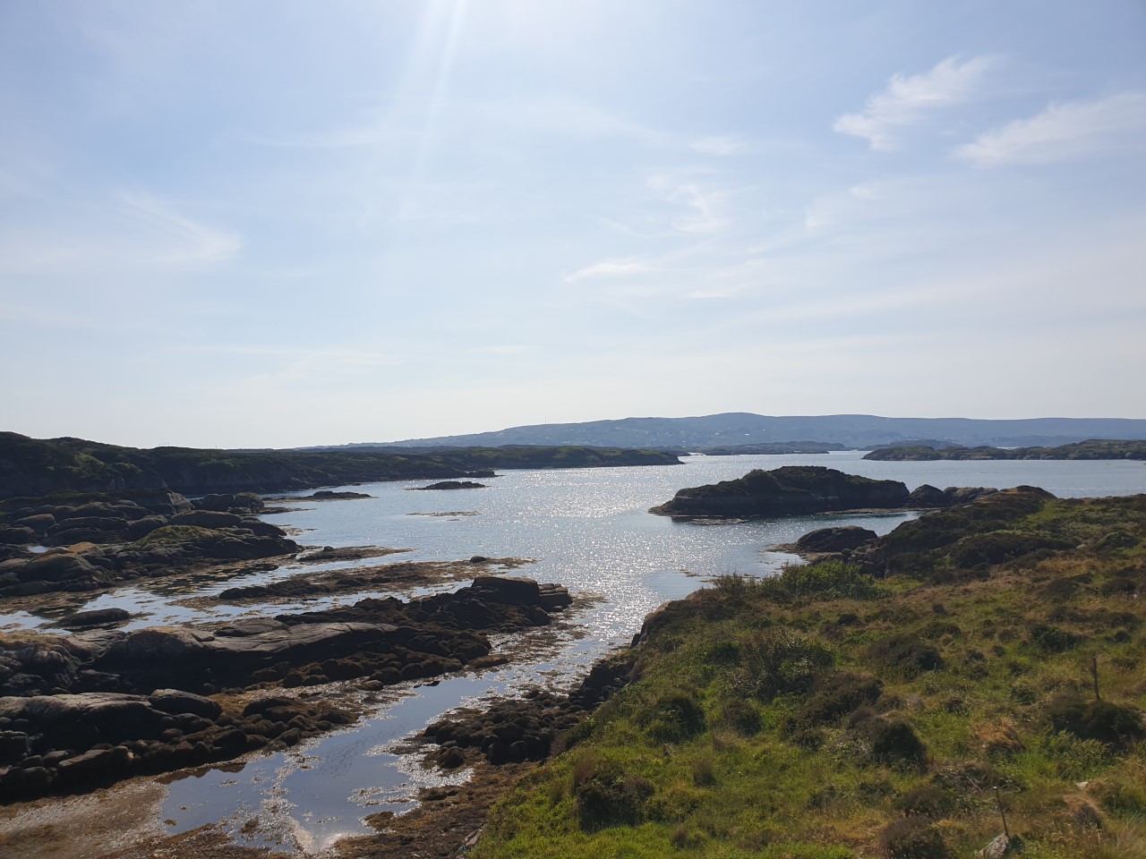 view of Arranmore from my house.
